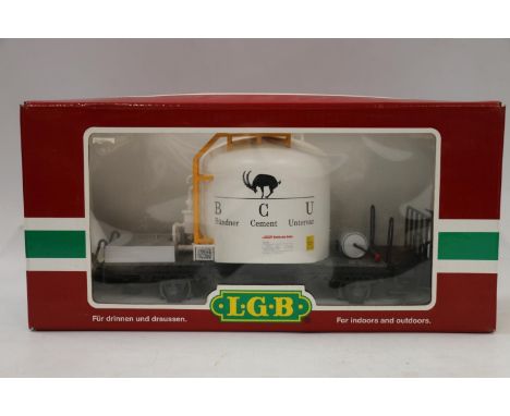 LGB Lehmann Gross Bahn 'The Big Train' (Ernst Paul Lehmann Patent, made in Germany), G gauge model railways 43250 RhB BCU Bun