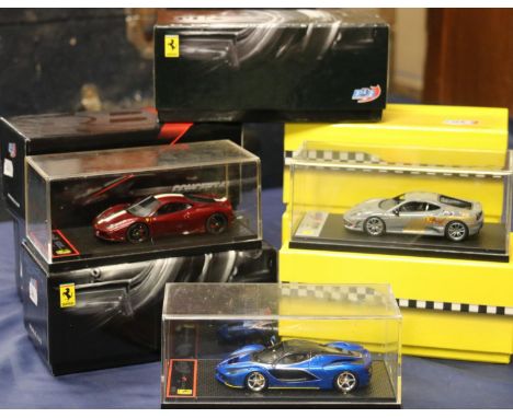 BBR Models 1:43 scale collectors model vehicles to include BBRC188 Ferrari 448 LM GTE Pro 24h Le Mans 2016, limited edition 1
