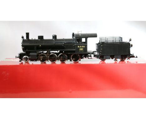 LGB Lehmann Gross Bahn 'The Big Train' (Gebr Marklin of Germany), G gauge model railways 23530 DCC 2-6-2 tender locomotive 11