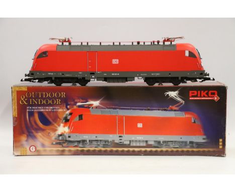 Piko G gauge model railways 37410 electric locomotive BR 182 DB AG epV, red, boxed. 