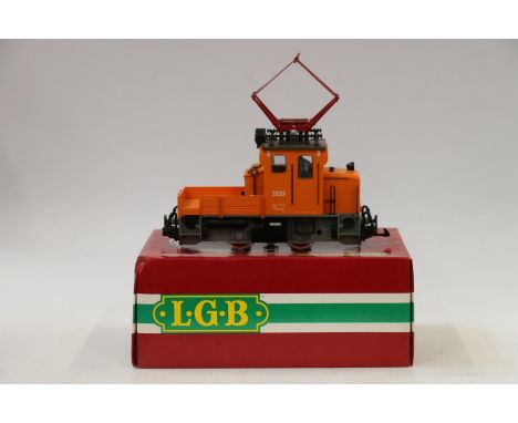 LGB Lehmann Gross Bahn 'The Big Train' (Ernst Paul Lehmann Patent, made in China), G gauge model railways 2033 Schomea single