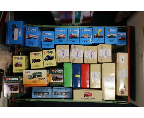 Corgi Classics diecast model vehicles including 28201 Gibbs of Fraserburgh, 21402 Daniel Stewart, 24201 McKelbie and Co Ltd, 