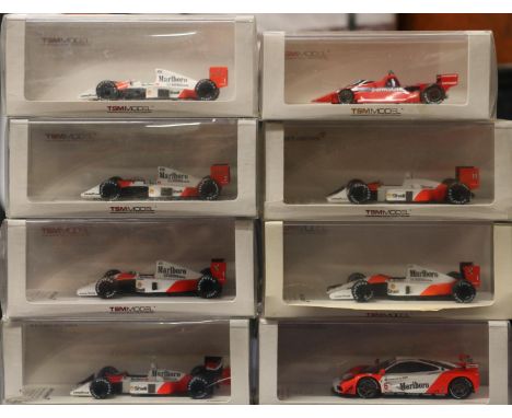 TSM (True Scale Miniatures) Model scale miniatures model Formula One F1 vehicles to include 124337 McLaren F1 GTR 1996, 12433