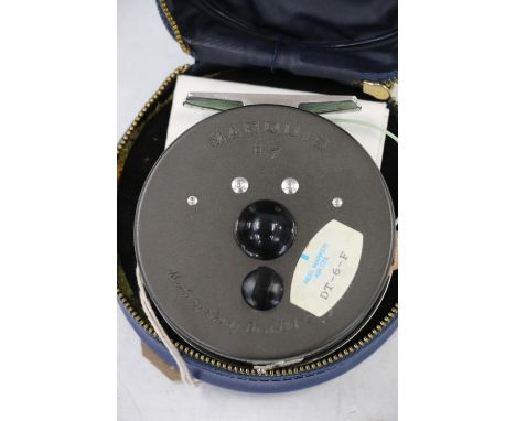Hardy Bros Alnwick Ltd Marquis #7 fly reel in original case. 