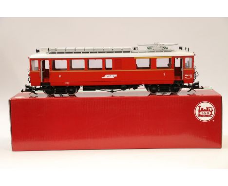 LGB Lehmann Gross Bahn 'The Big Train' (Ernst Paul Lehmann Patent, made in Germany), G gauge model railways 20390 electric ra