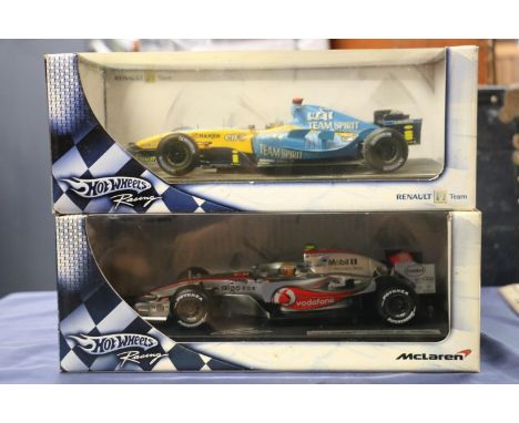 Mattel Hot Wheels Racing 1:18 scale K6634 McLaren Mp4-22 Lewis Hamilton (2007), signed with certificate of authenticity by Ch