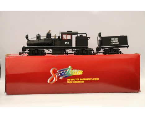 Bachmann Spectrum Master Railroader Series G gauge 1:20.3 scale narrow gauge model railways 82494 DCC ready 55 ton three truc