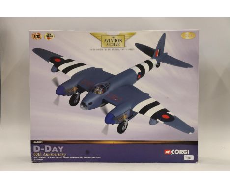 Corgi 1:32 scale The Aviation Archive AA34602 D-Day 60th Anniversary DH Mosquito PR XVI-NS502, Bo544 Squadron RAF Benson June