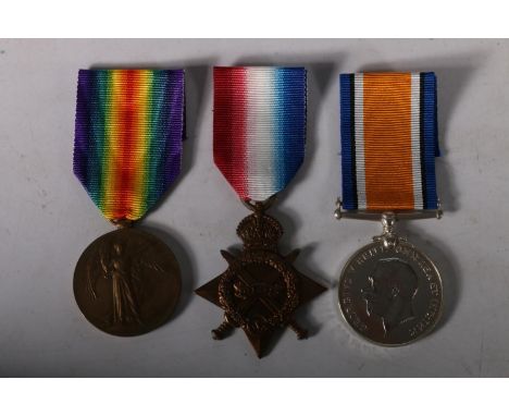 Medals of S-4841 Serjeant Robert MacIntosh of the 2nd Battalion Gordon Highlanders KIA 6th September 1916 age 21, comprising 