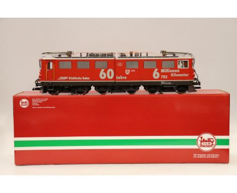 LGB Lehmann Gross Bahn 'The Big Train' (Gebr Marklin of Germany), G gauge model railways DCC 22061 electric locomotive #702 R