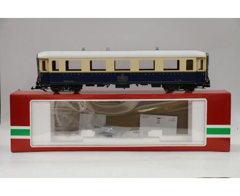 LGB Lehmann Gross Bahn 'The Big Train' Gebr Marklin of Germany), G gauge model railways 33520 Alpine Classic Pullman Express 