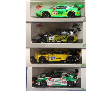 Spark (Minimax Import &amp; Export Co Ltd) 1:43 scale collector's model Motorsport vehicles including SG697 Honda Civic TCR W
