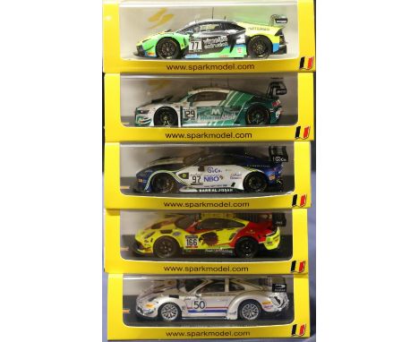 Spark (Minimax Import &amp; Export Co Ltd) 1:43 scale collector's model Motorsport vehicles including SB276 Porsche Cup MR 19