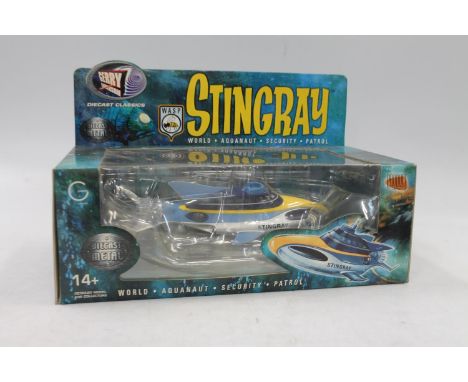 Product Enterprise Diecast Classics Gerry Anderson large scale STR-1 Stingray World Aquanaut Security Patrol, boxed. 