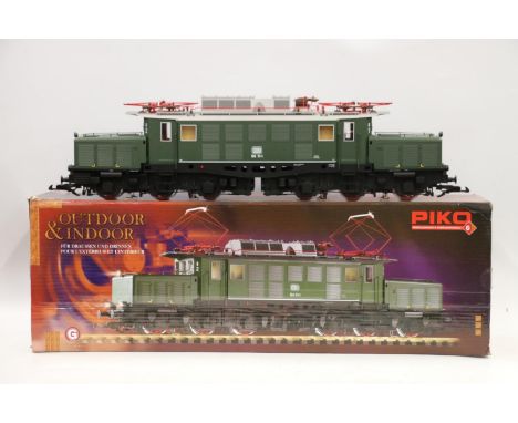 Piko G gauge model railways 37430 overhead electric locomotive Deutsche Bahn 194 111-1 green, boxed. 