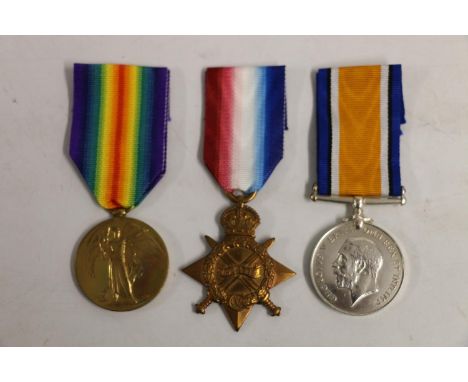 Medals of 17930 Lance Corporal Aikman Duncan of the 1st Battalion Royal Scots Fusiliers, KIA 19th November 1916, comprising W