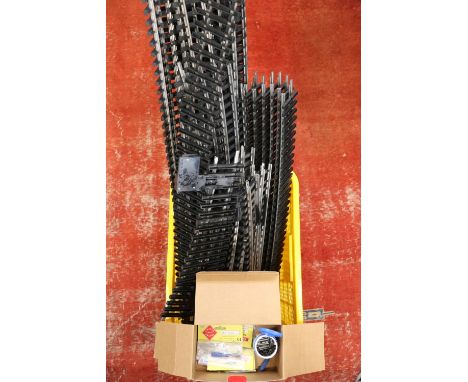 G scale model railways track including points, curves etc. (qty). 