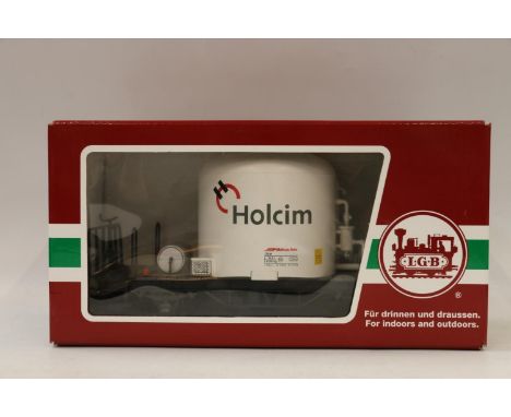 LGB Lehmann Gross Bahn 'The Big Train' (Ernst Paul Lehmann Patent, made in Germany), G gauge model railways 45405 RhB Holcim 