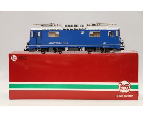 LGB Lehmann Gross Bahn 'The Big Train' (Ernst Paul Lehmann Patent, made in Germany), G gauge model railways 27432 RhB Viafier