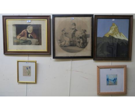 Five assorted framed prints (5) Condition Report: Available upon request