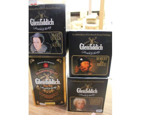 Glenfiddich Special Old Reserve, 75cl, 40%, one bottle in carton; Glenfiddich 'A celebration of Scotland's Royal Heritage', t