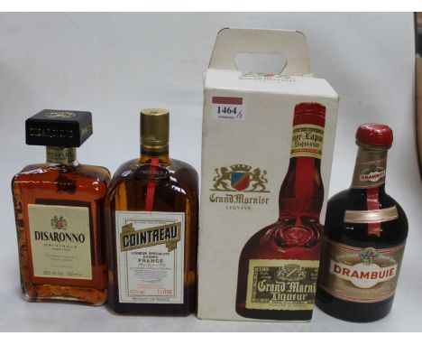 Disaronno, 50cl, 28%, one bottle; The Charles House blended Scotch whisky, 70cl, 40%, one bottle; Hankey Bannister blended Sc