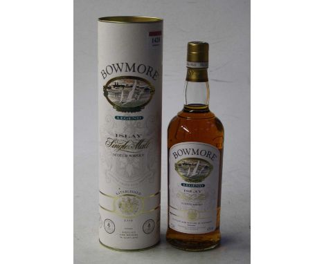 Bowmore Legend Islay single malt Scotch whisky, 70cl, 40%, one bottle in carton 