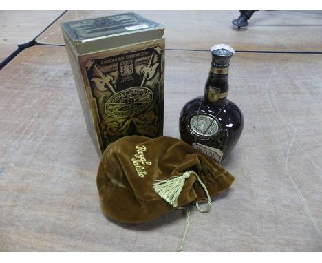 Chivas Brothers Ltd Royal Salute 21 year old blended Scotch whisky, in ceramic decanter, 75cl, 40%, one bottle in cartonCondi