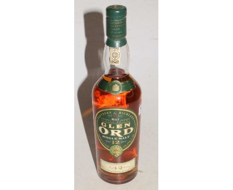 Glen Ord aged 12 years single malt Northern Highland Scotch whisky, 70cl, 40%, one bottle 