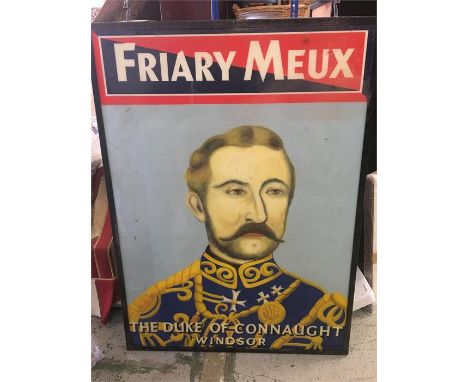Vintage Pub Sign Friary Meux Brewery Sign 'The Duke of Connaught Windsor'