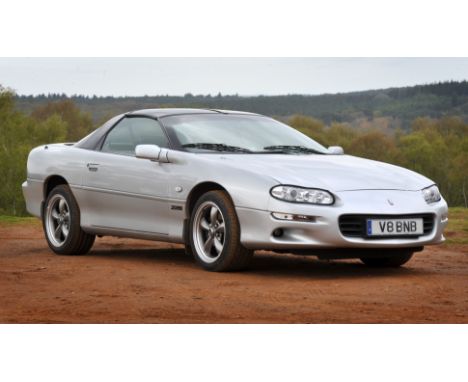 2000 Chevrolet Camaro Z28 5.7 V8 Automatic Targa top Coupe.  Left hand drive. Registration: V8 BNB Private registration (V8) 