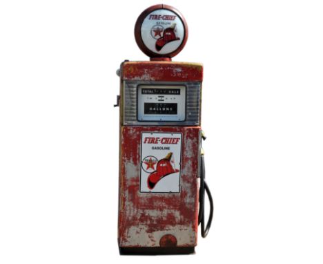 American Petrol Pump - Tokheim Red Crown 300 series USA gas pump.&nbsp;This is a genuine original Tokheim gas pump Imported f