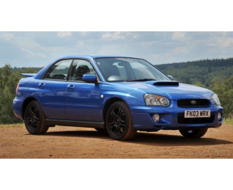 2003 Subaru Impreza WRX turbo AWD. Registration number HD03 YHK. Mileage 123,271. Long MOT until 21-06-2024With full history,