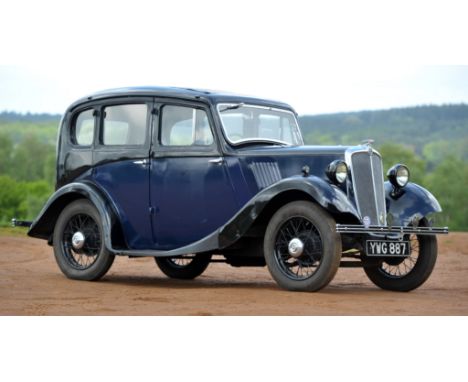 1936 Morris 8 Series 1. This car – registration number YWG 887 - was first registered on 23rd March 1936.It is the 4 door sal