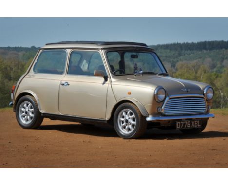 1987 Mini Mayfair. Registration number D776 XBL. Finished in Metallic Gold with contrasting cream leather interior.&nbsp; A h