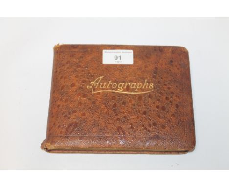 A VINTAGE SKETCH BOOK, CONTAINING POEMS, ART WORK, LETTERS, ETC 