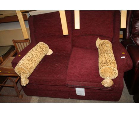 A RUTLAND TWO SEATER SOFA 