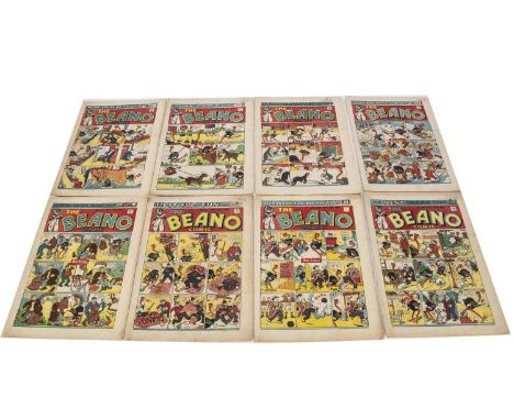 DC Thomson The Beano comic 1945 (22), various issues, 1945, No 251, 252, 253, 256, 257, 258, 259, 260, 261, 262, 263, 264, 26