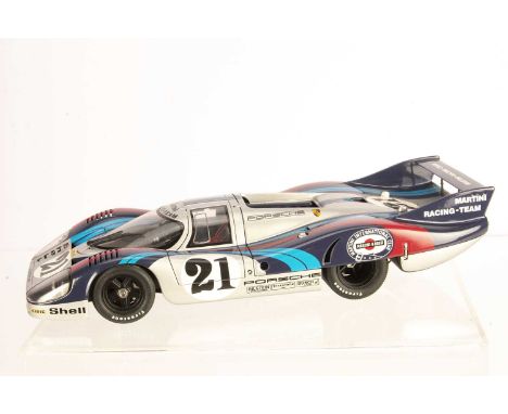 AutoArt 1:18 Porsche 917 Long Tail, 87171, in original box, VG-E, would benefit from cleaning, dusty from display, from a smo