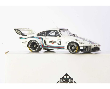 Exoto Racing Legends 1:18 Porsche 935 Turbo 'Martini' 1976, RLG18103, in original box, VG-E, missing blade of windscreen wipe