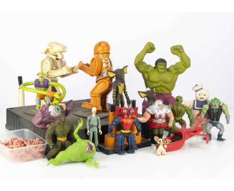 1980s Action Figures &amp; Toys, including Mattel He-Man MOTU Battle Armour Skeletor, Evil-Lyn, Kobra Khan, Mantenna, Moss Ma