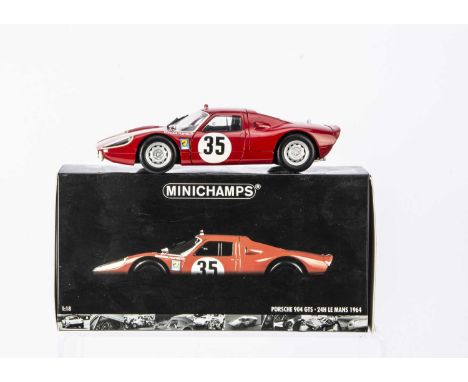 Minichamps 1/18 Porsche 911 GT3 RSR - Ice Pol Racing, Le Mans 2006, Réf 100 066473