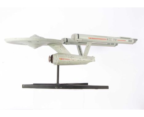 A Master Replicas 1:350 Star Trek U.S.S Enterprise NCC-1701, large scale limited edition prop replica, in original shipping b