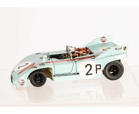 AutoArt 1:18 Porsche 908/03 Nurburgring 1971, 87173, in original box with certificate, VG-E, would benefit from cleaning, dus