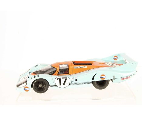 AutoArt 1:18 Porsche 917 Long Tail, 87170, in original box, VG-E, would benefit from cleaning, dusty from display, from a smo