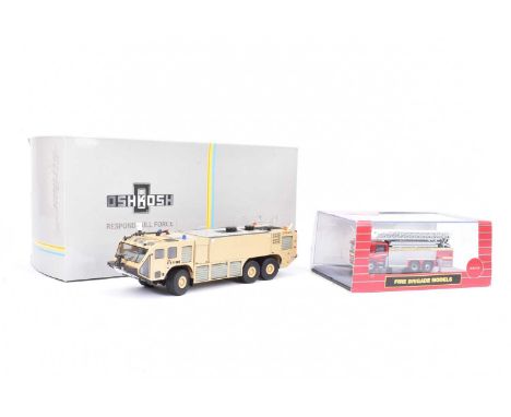TWH Collectibles OSHKOSH Striker and Fire Brigade Models Fire Engine, cased 1:50 scale TWH078/01093 OSHKOSH Respond Full Forc