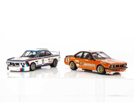 AutoArt 1:18 BMW Touring Cars, 88446 BMW 635 Csi European Touring Car Championship 1984, 87347 BMW 3.0 CSL SPA 1974, in origi