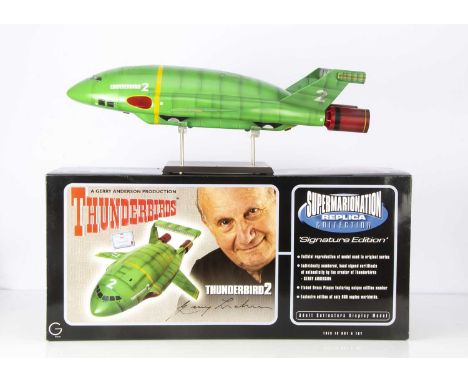 A Product Enterprise Limited Thunderbird 2, from the Gerry Anderson Supermarionation Replica Collection, large scale reproduc