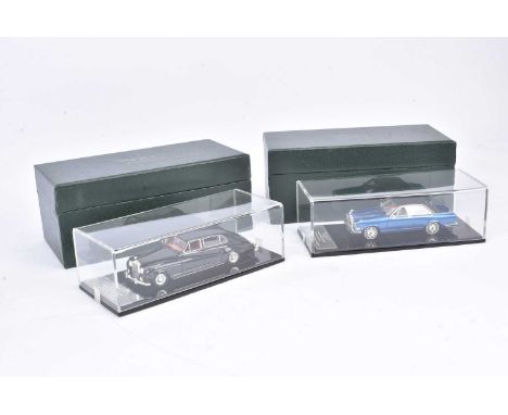 British Heritage Models Britannia Collection Rolls Royce, Both cased and boxed with card sleeves, 1:43 scale, BC 29 1975 Cama