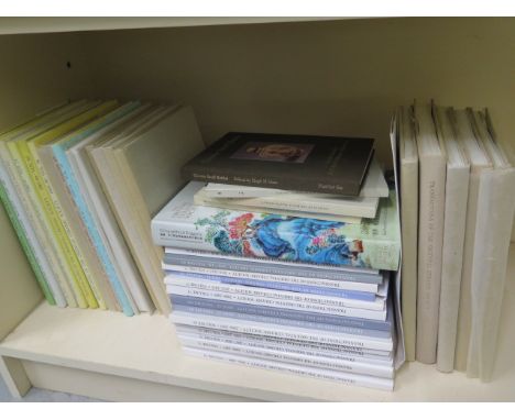 A collection of transactions of the Oriental Ceramic Society including unbroken runs from 1984 vol 49-83 no 40, together with